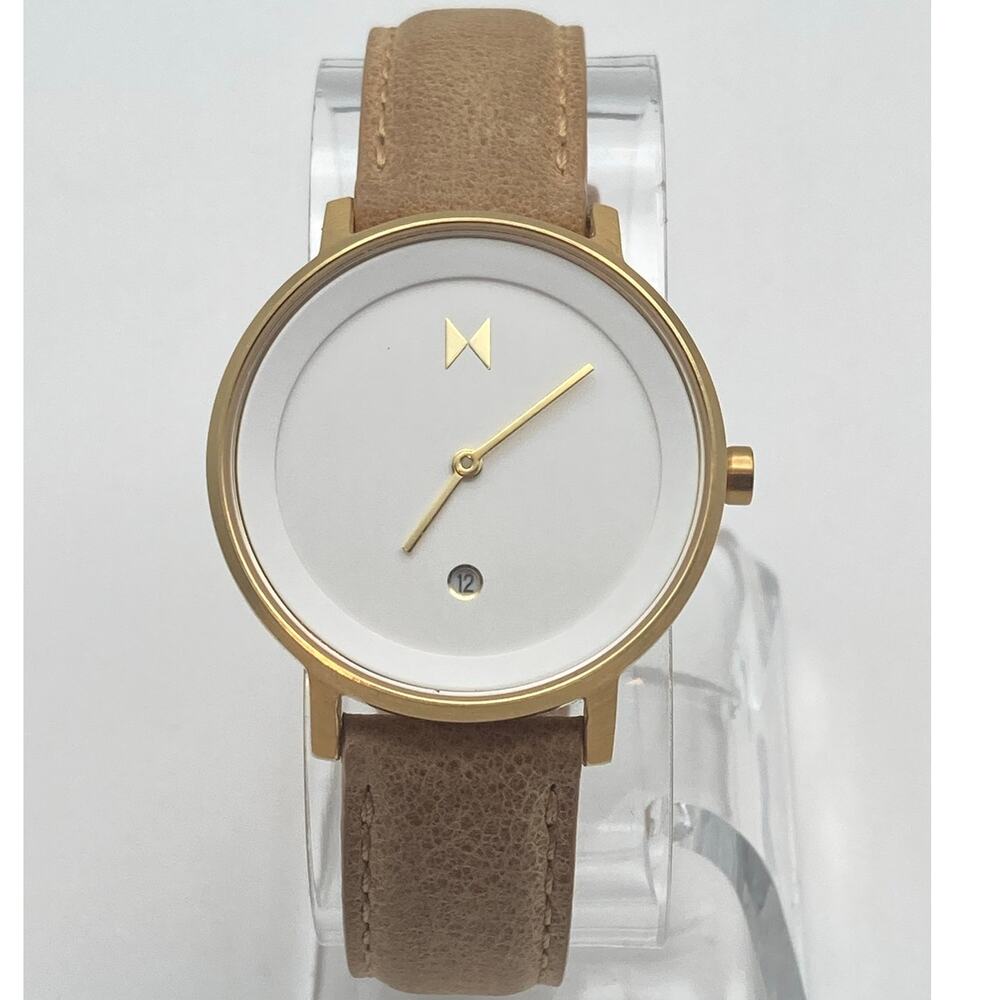 MVMT Women's Signature Minimalist Watch 34mm - New Battery WR 5ATM Adjustable - Picture 6 of 13